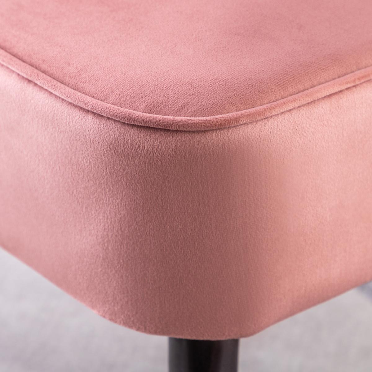 Cocktail Velour Chair  - Grey-Pink – image 7