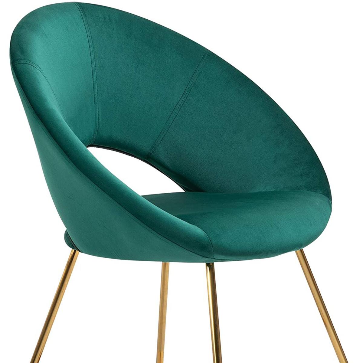 Modern Accent Upholstered Armchair  - Grey – image 11