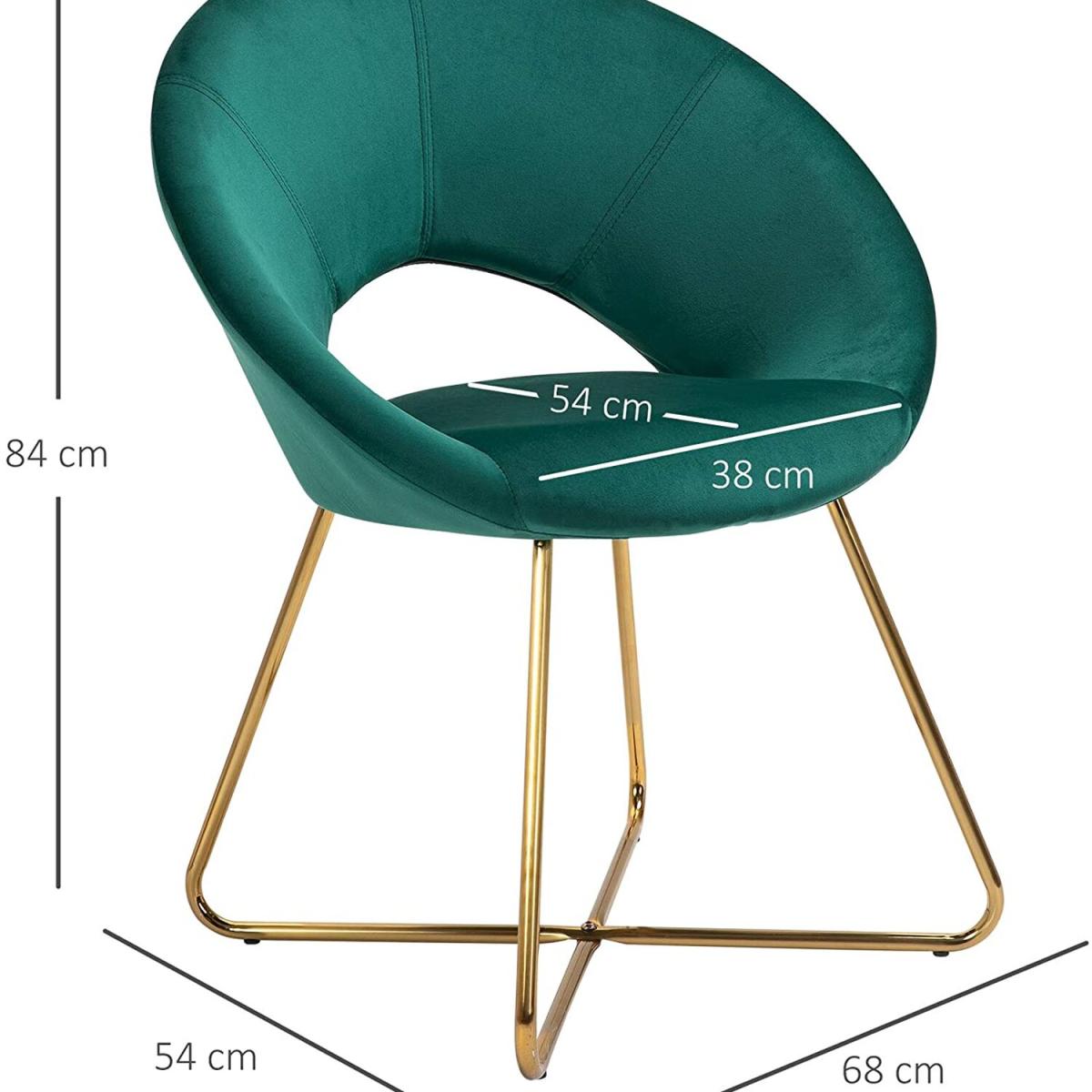 Modern Accent Upholstered Armchair  - Grey – image 12