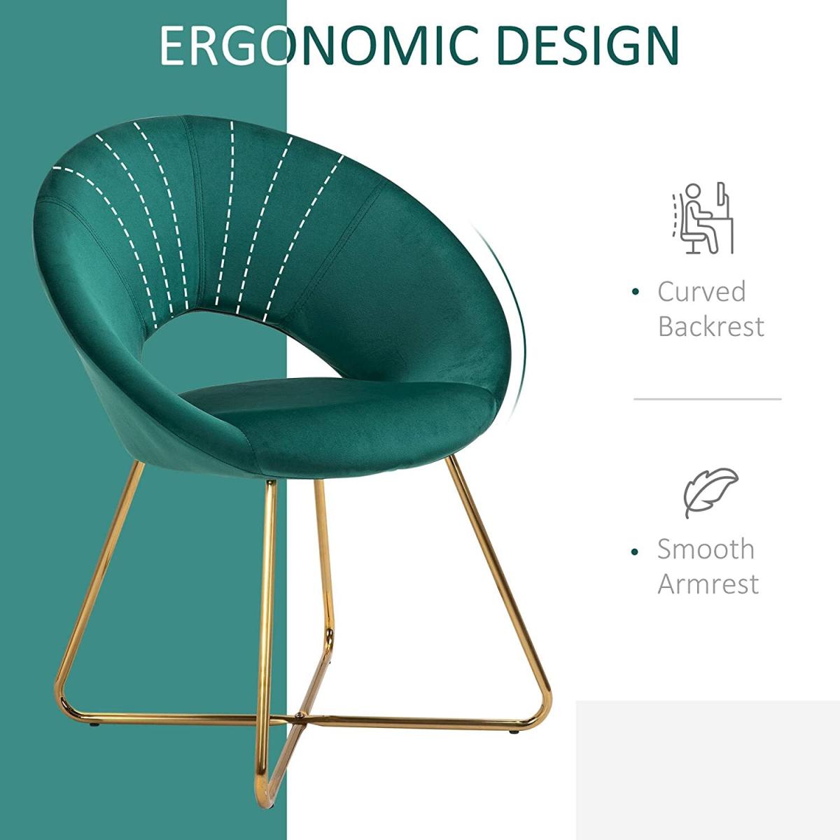 Modern Accent Upholstered Armchair  - Grey – image 15