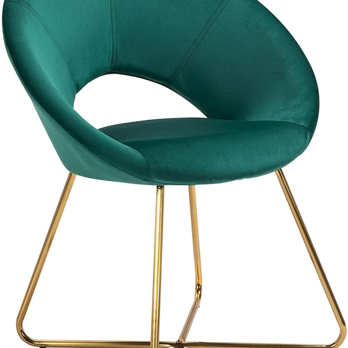Modern Accent Upholstered Armchair  - Grey – image 18