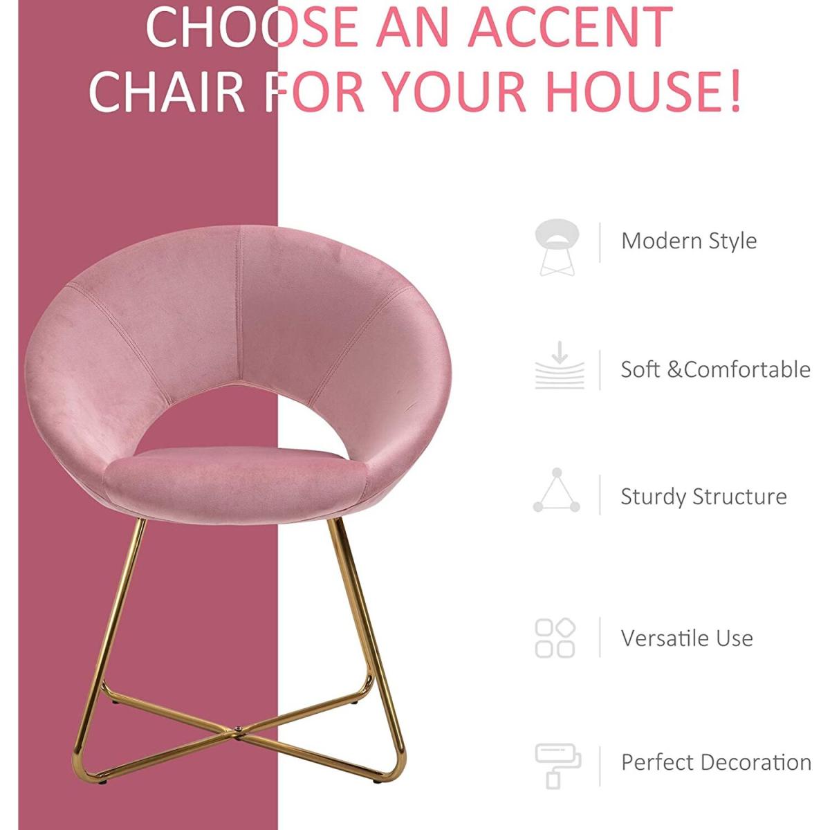Modern Accent Upholstered Armchair  - Grey – image 22
