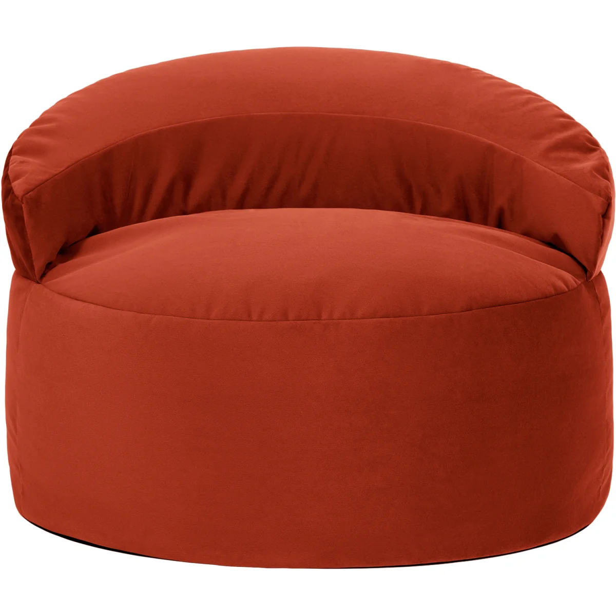 icon Orb Accent Chair Matt Velvet, Spicy Terracotta - Terracotta – image 4