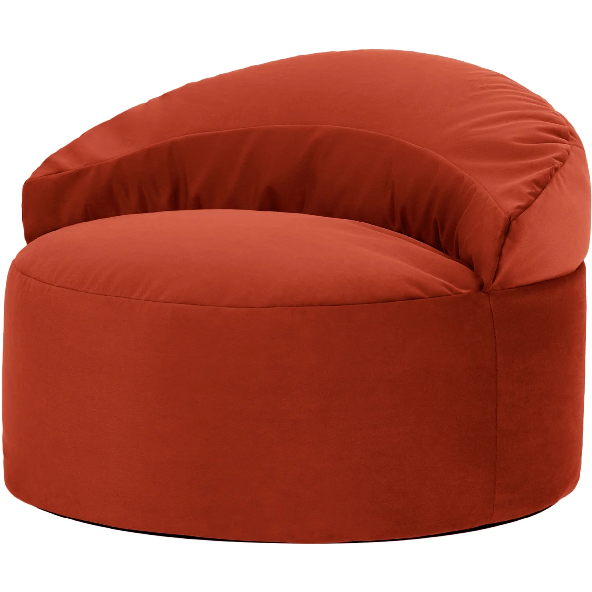 icon Orb Accent Chair Matt Velvet, Spicy Terracotta - Terracotta – image 5