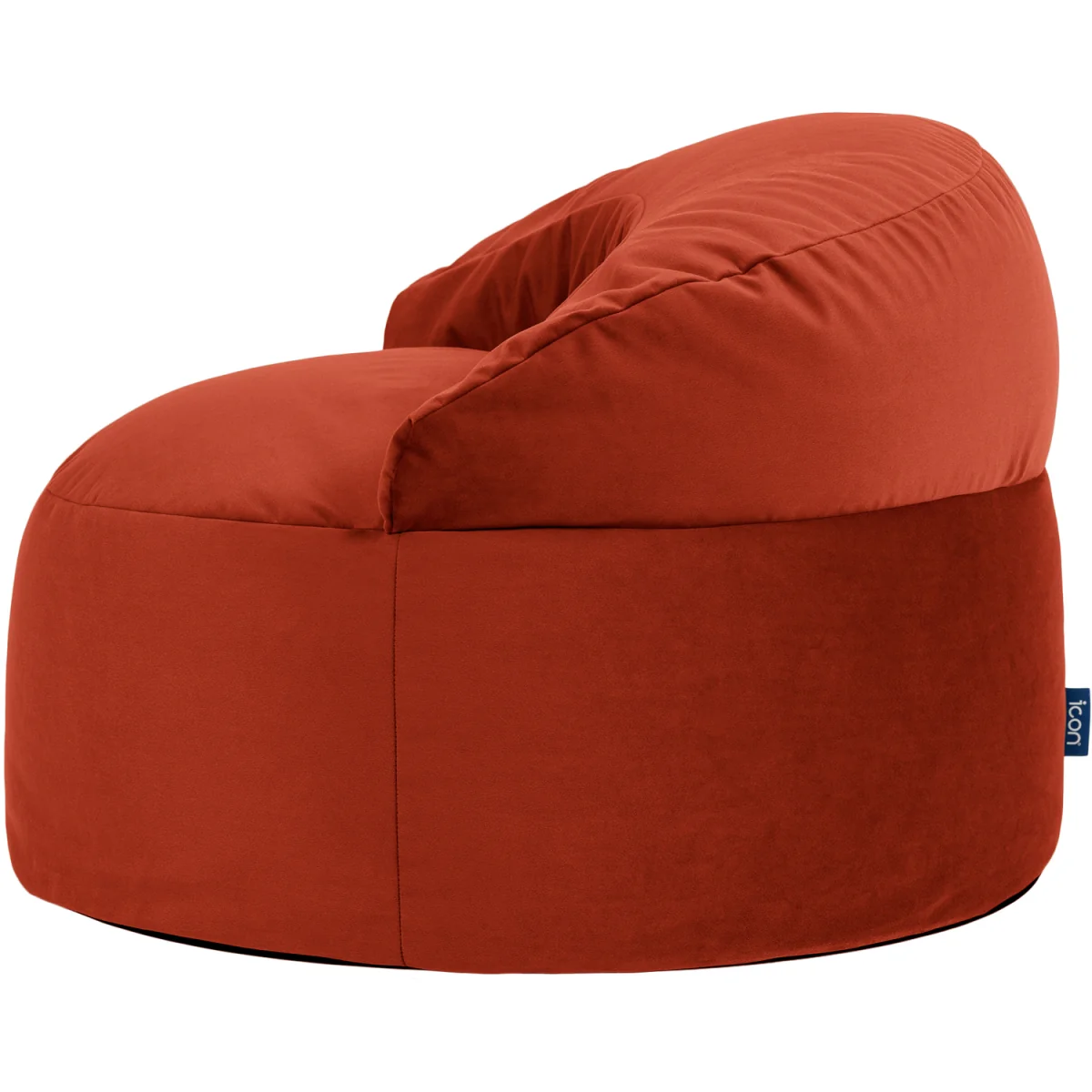 icon Orb Accent Chair Matt Velvet, Spicy Terracotta - Terracotta – image 6