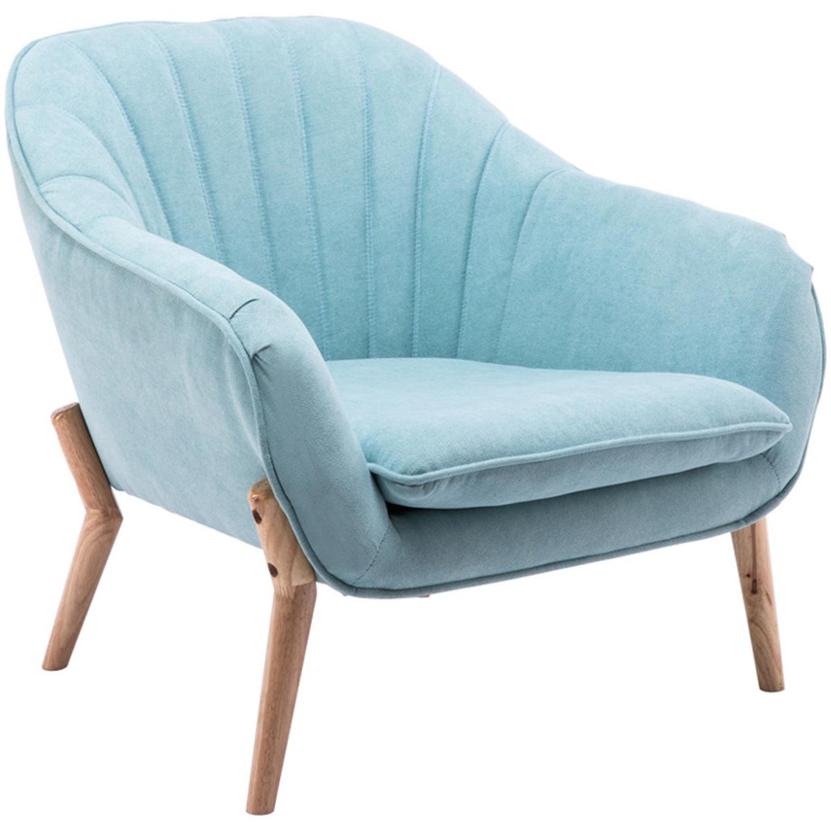 Modern Velour Double Accent Armchair - Rose Red – image 7