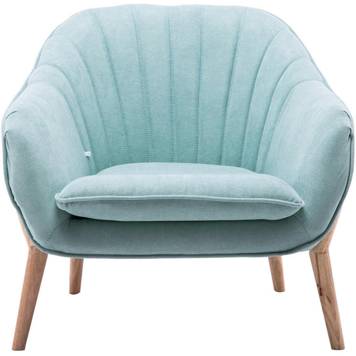 Modern Velour Double Accent Armchair - Rose Red – image 9
