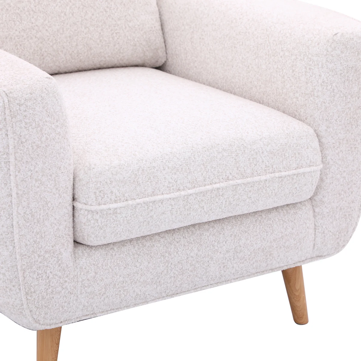 Rosa Accent Chair - White – image 3