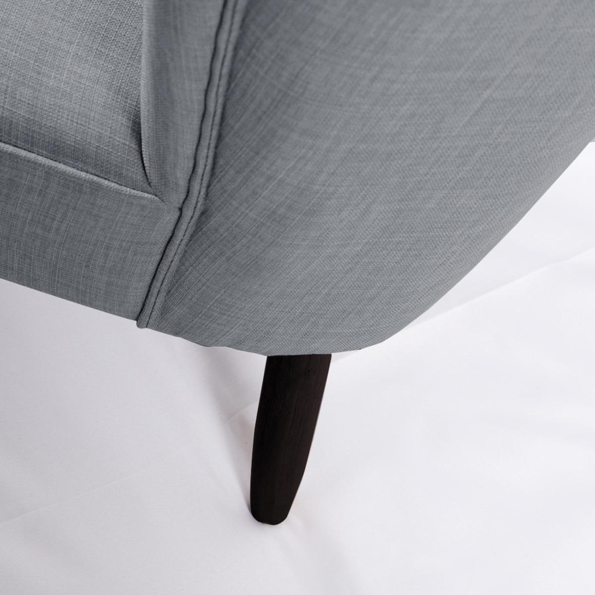 Linen Cocktail Chair - Grey – image 4