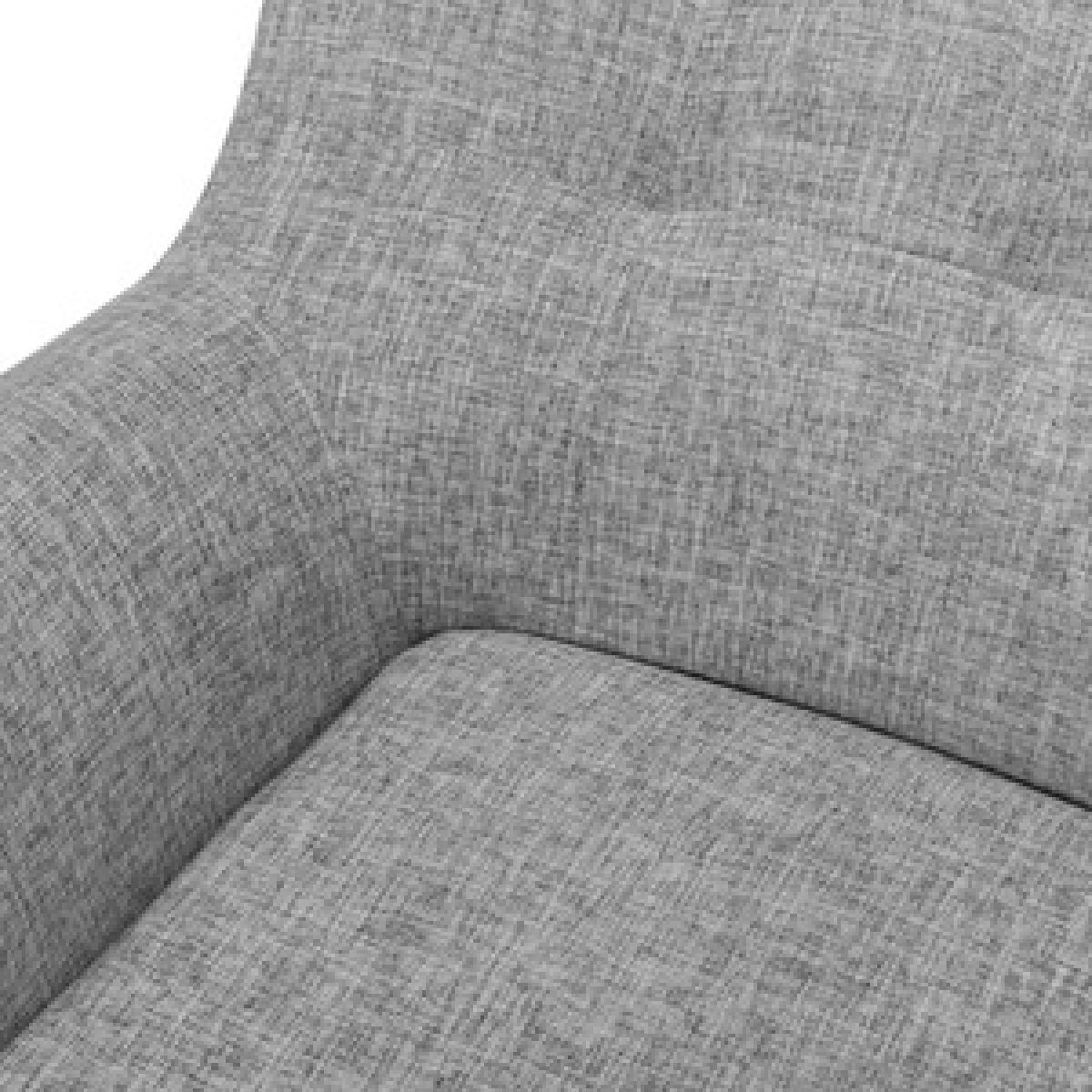 Linen Accent Chair - Beige – image 12