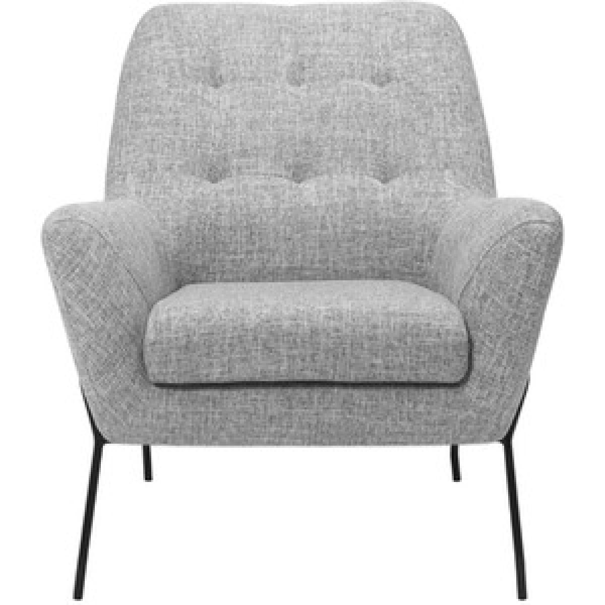 Linen Accent Chair - Beige – image 8