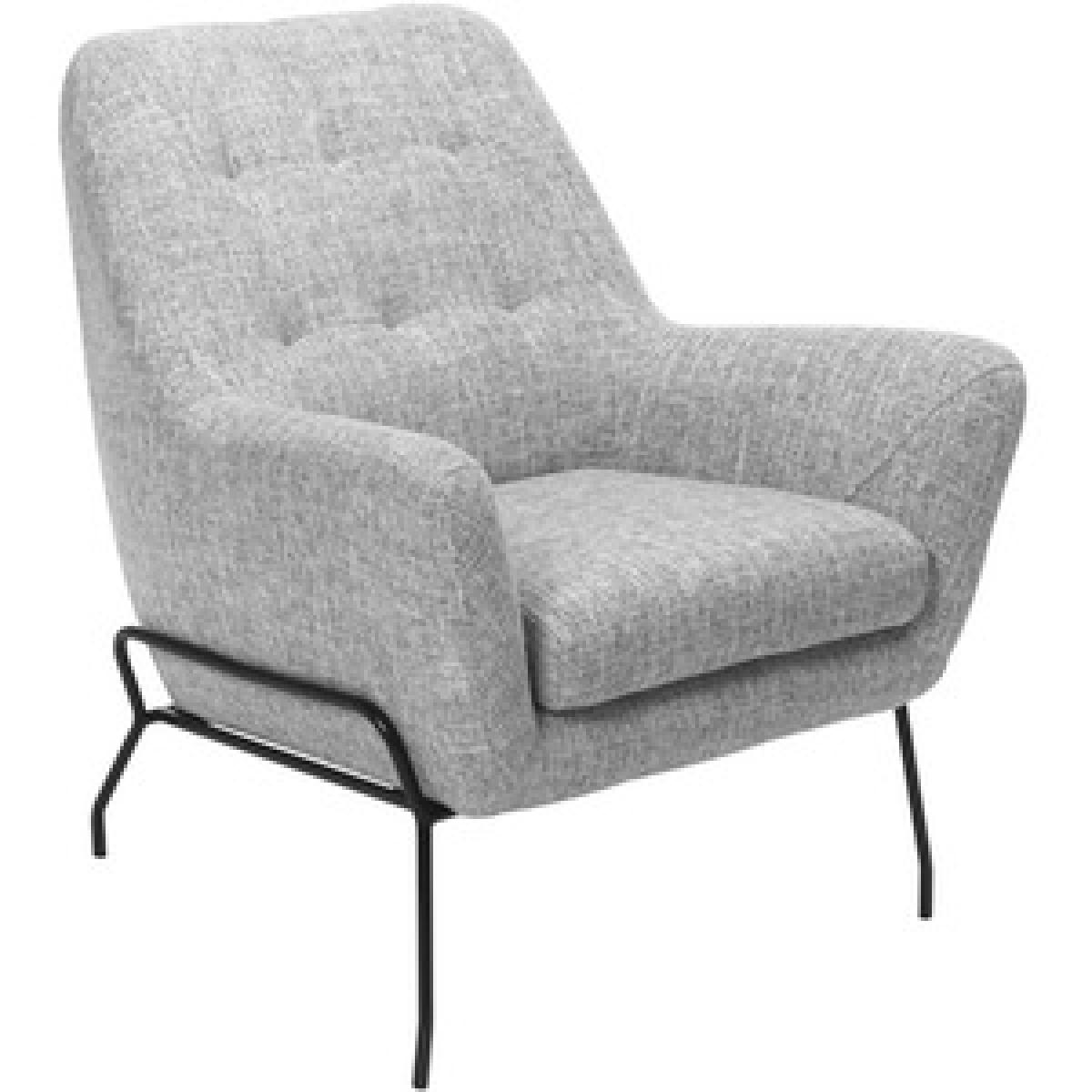 Linen Accent Chair - Beige – image 9