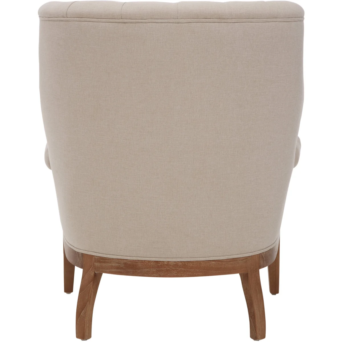 Cabra Cream Chair with Tufted Back - Cream – image 2