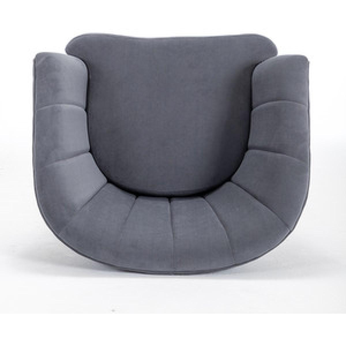 Modern Velvet Lounge Accent Chair - Green – image 10