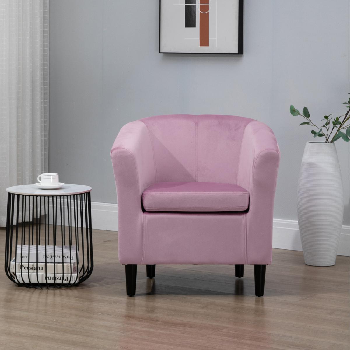 Sarteano Accent Chair - Pink – image 2