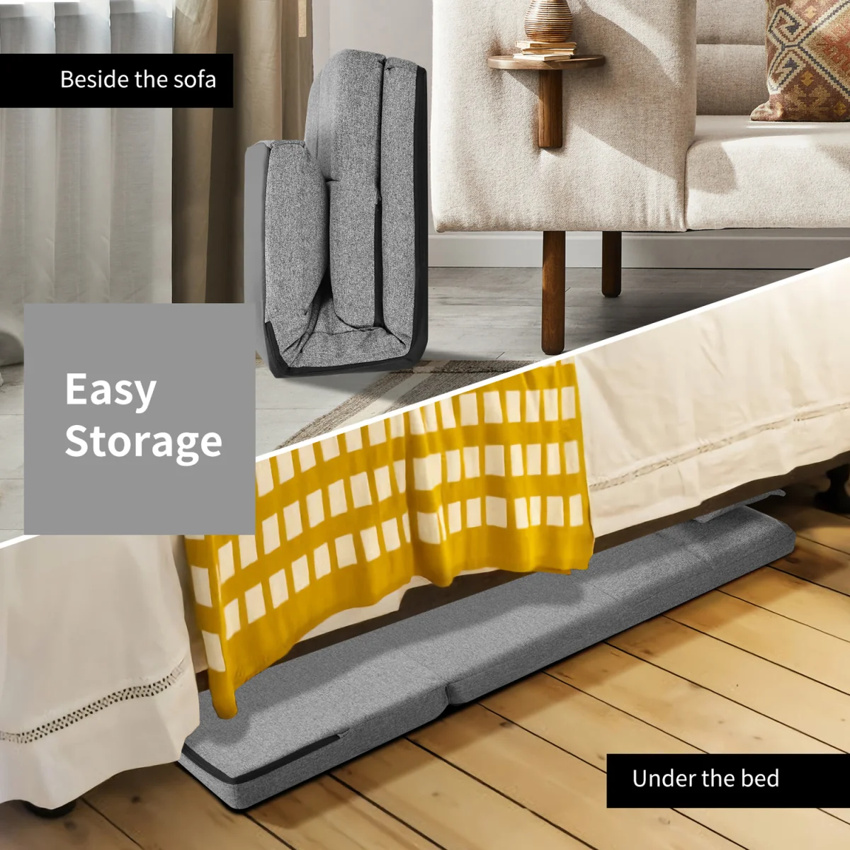 Adjustable Floor Chair - Grey – image 8