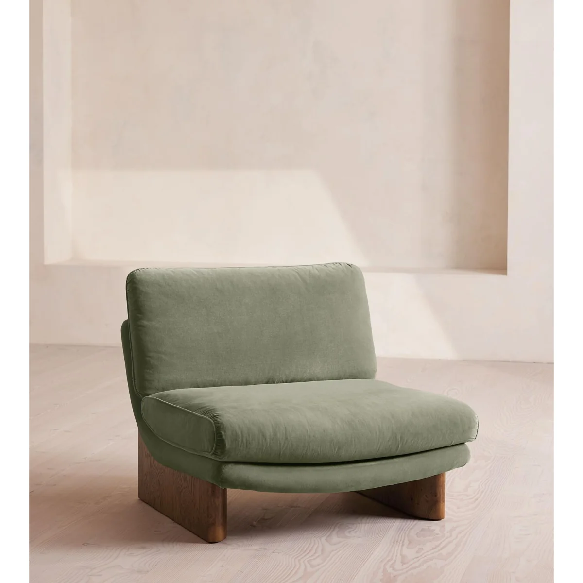 Tellis Chair, Velvet, Seafoam, UK – image 3