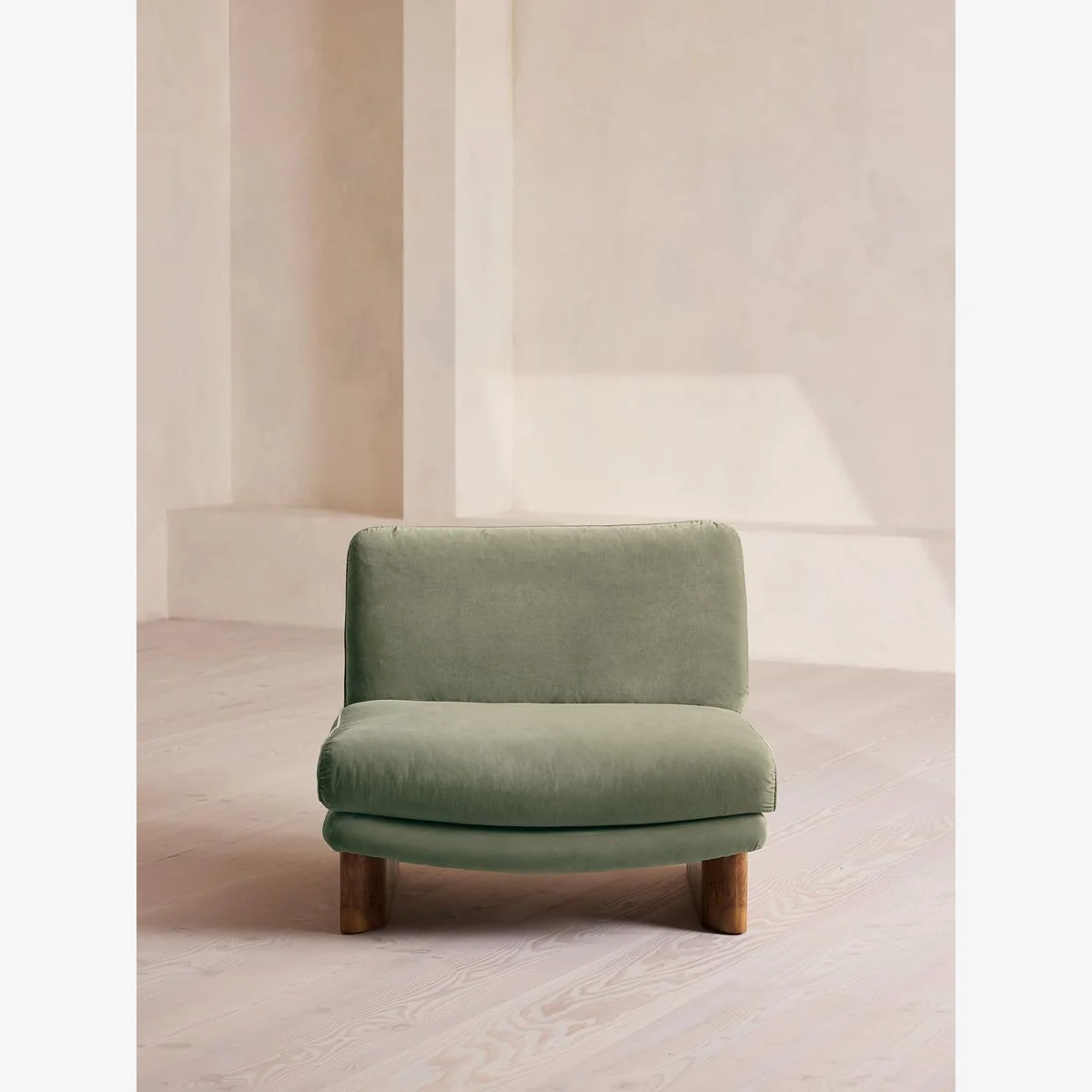 Tellis Chair, Velvet, Seafoam, UK – image 1
