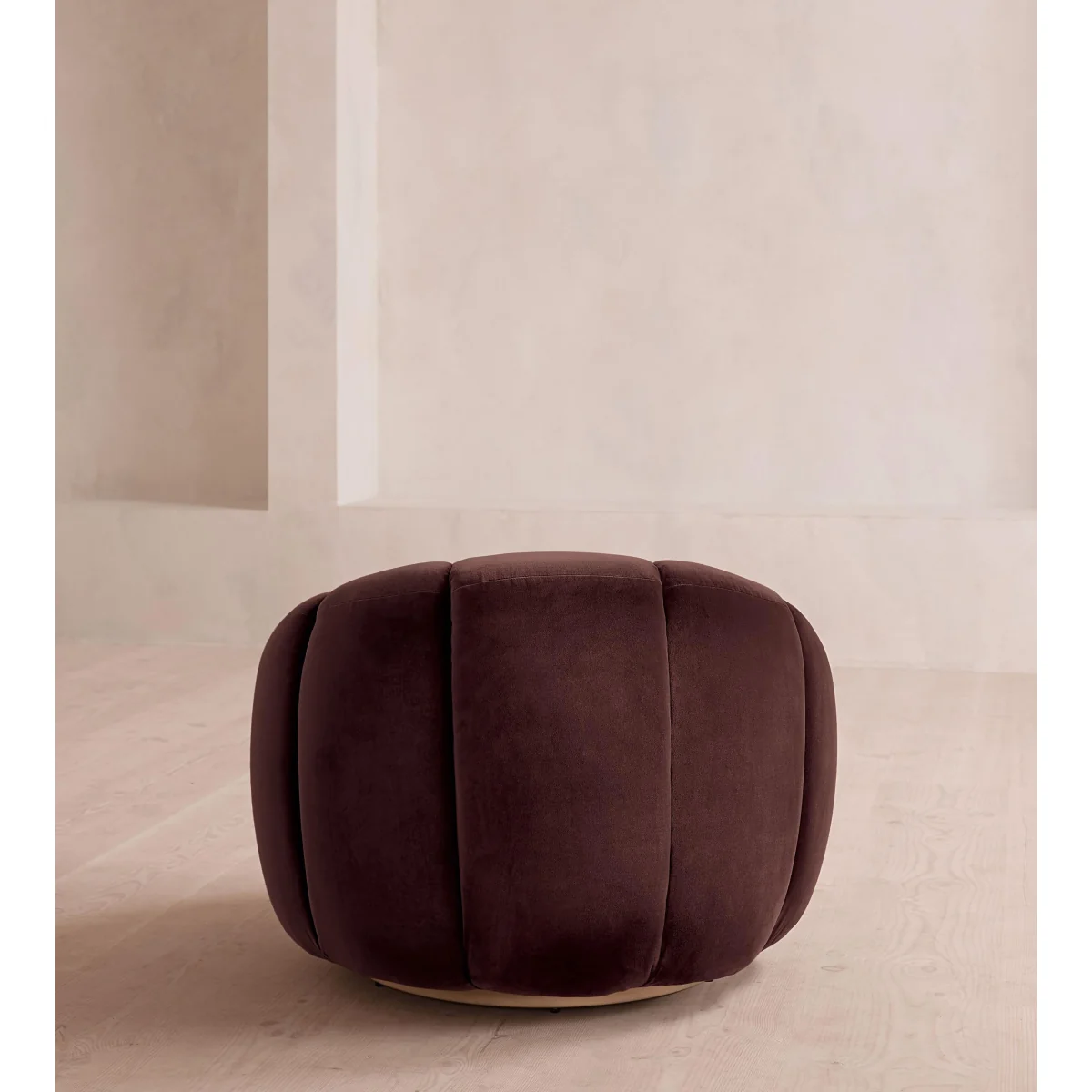 Garret Chair, Velvet, Aubergine, UK – image 5