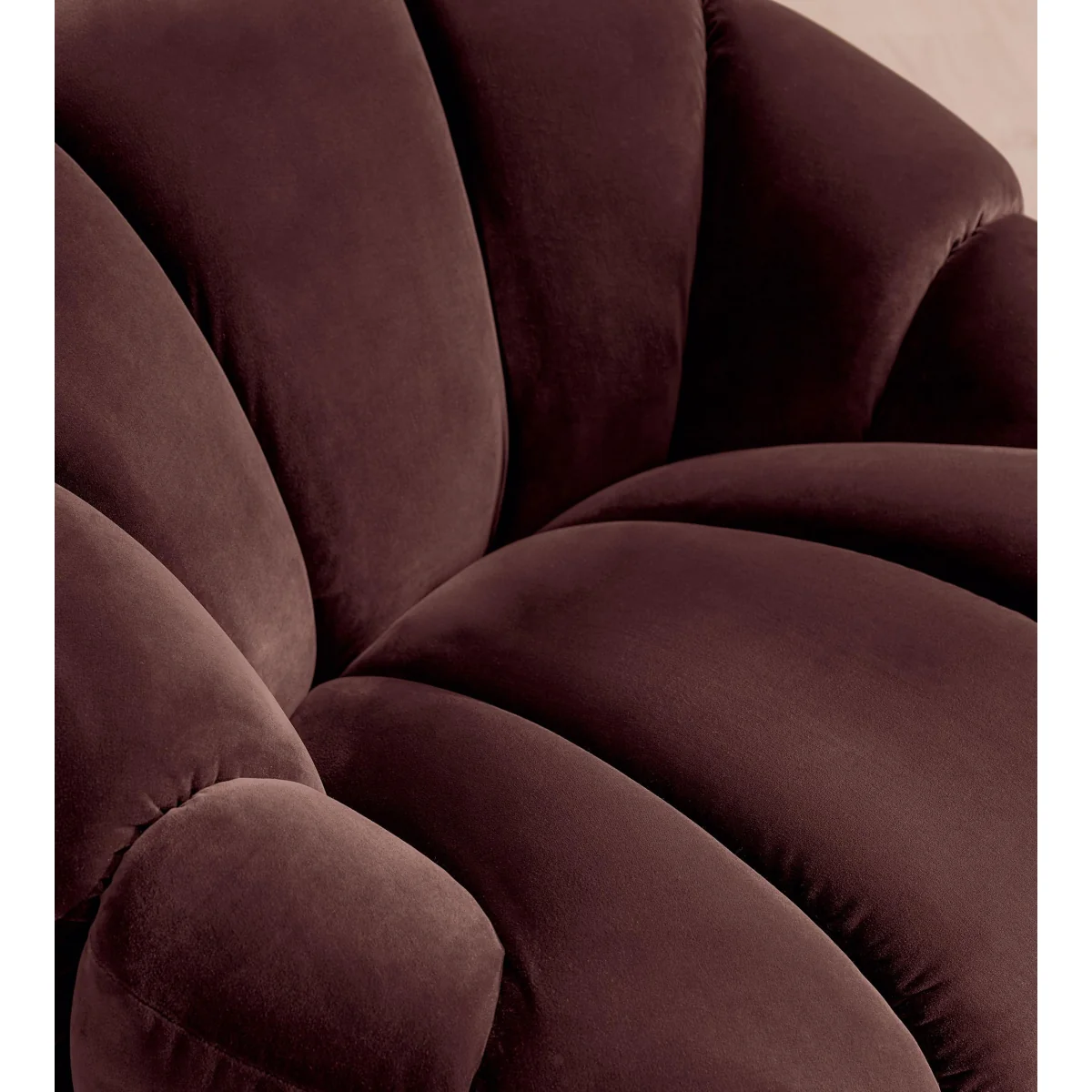 Garret Chair, Velvet, Aubergine, UK – image 6