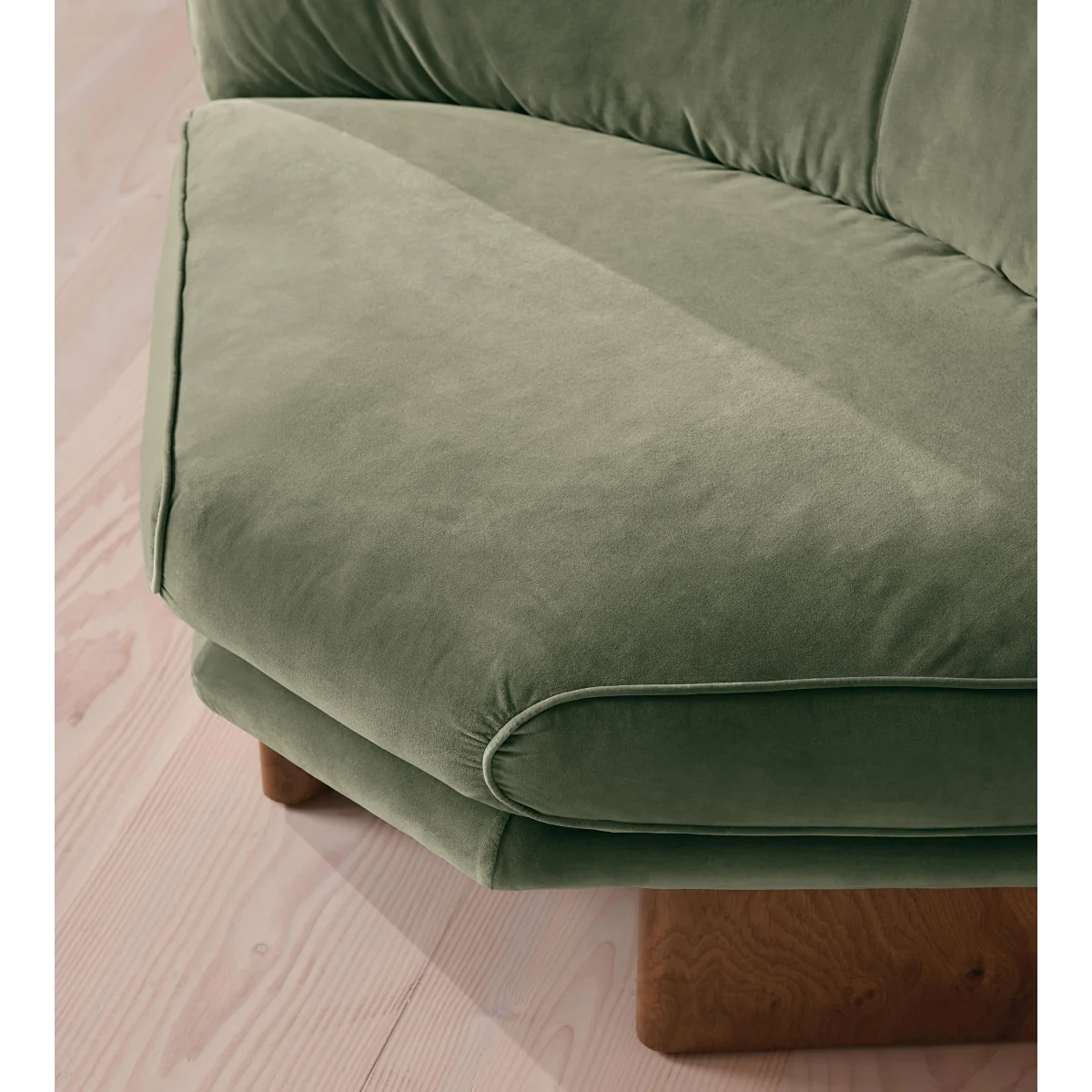 Tellis Corner Chair, Velvet, Seafoam, UK – image 6