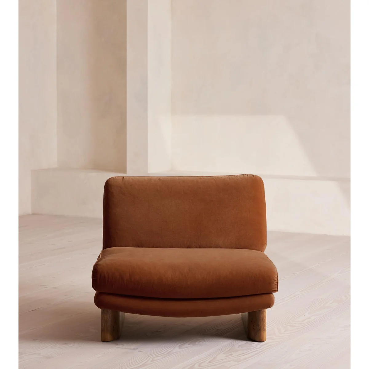 Tellis Chair, Velvet, Cinnamon, UK – image 2
