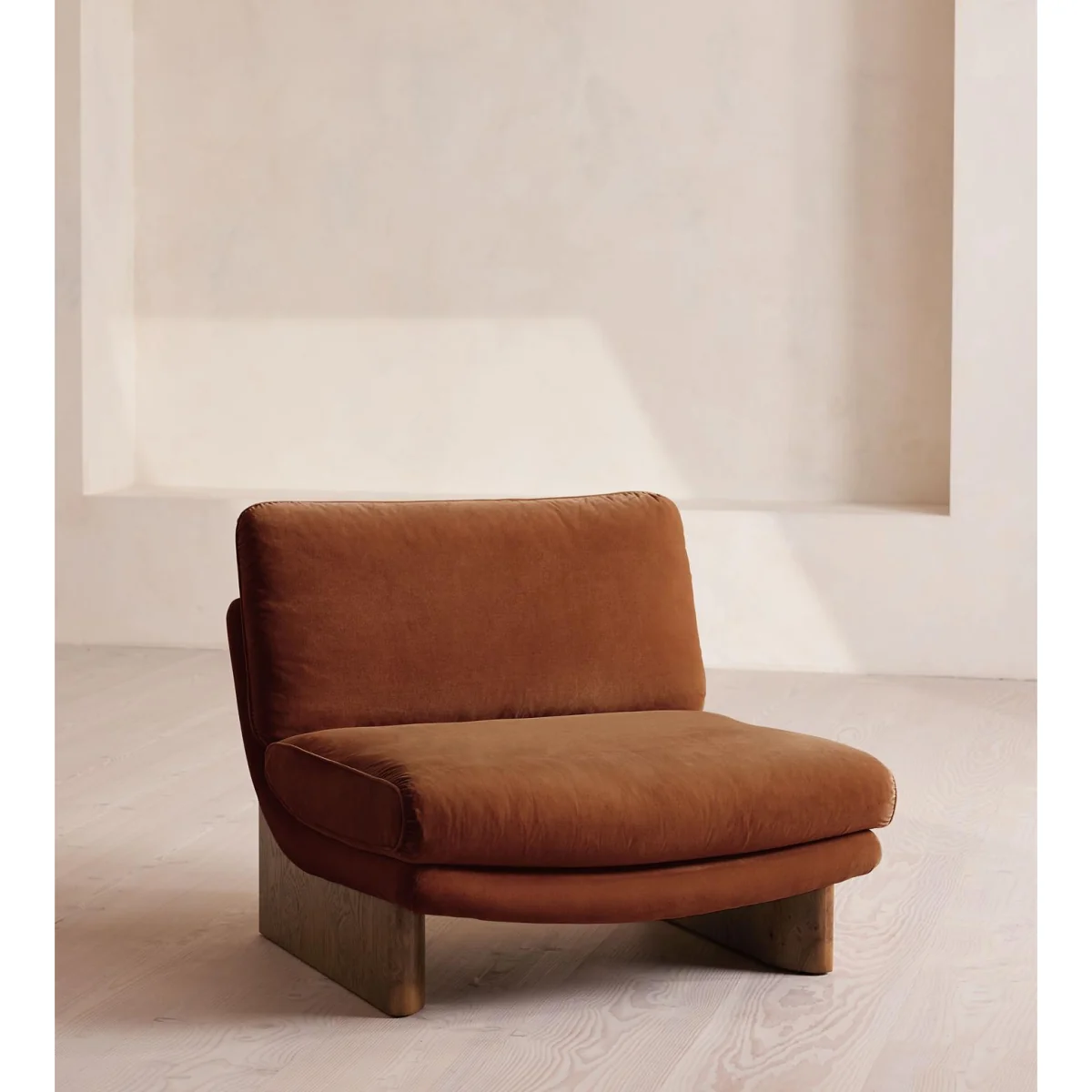 Tellis Chair, Velvet, Cinnamon, UK – image 3