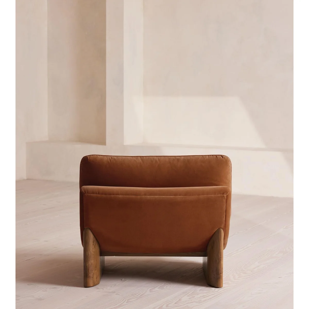 Tellis Chair, Velvet, Cinnamon, UK – image 5