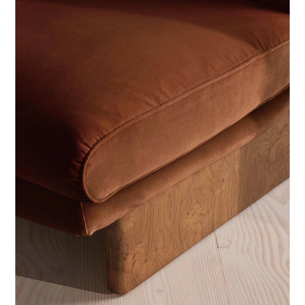 Tellis Chair, Velvet, Cinnamon, UK – image 6