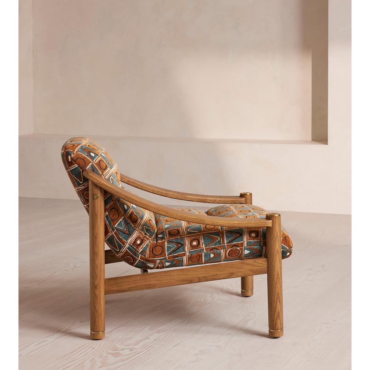 Karine Armchair, Lumi Jacquard – image 5