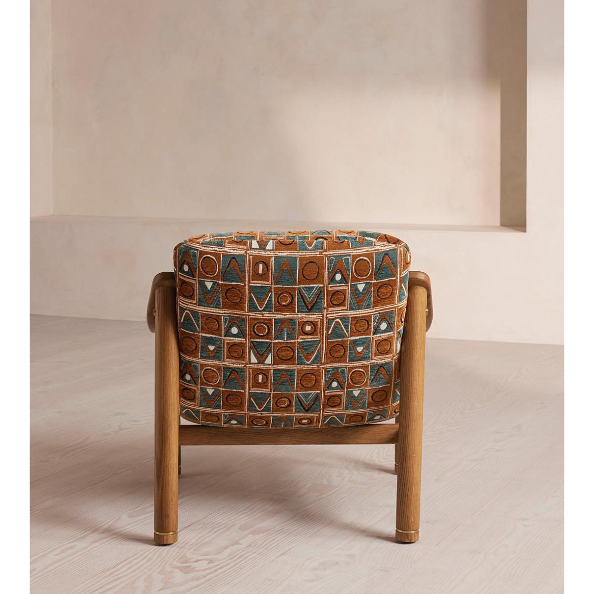 Karine Armchair, Lumi Jacquard – image 6