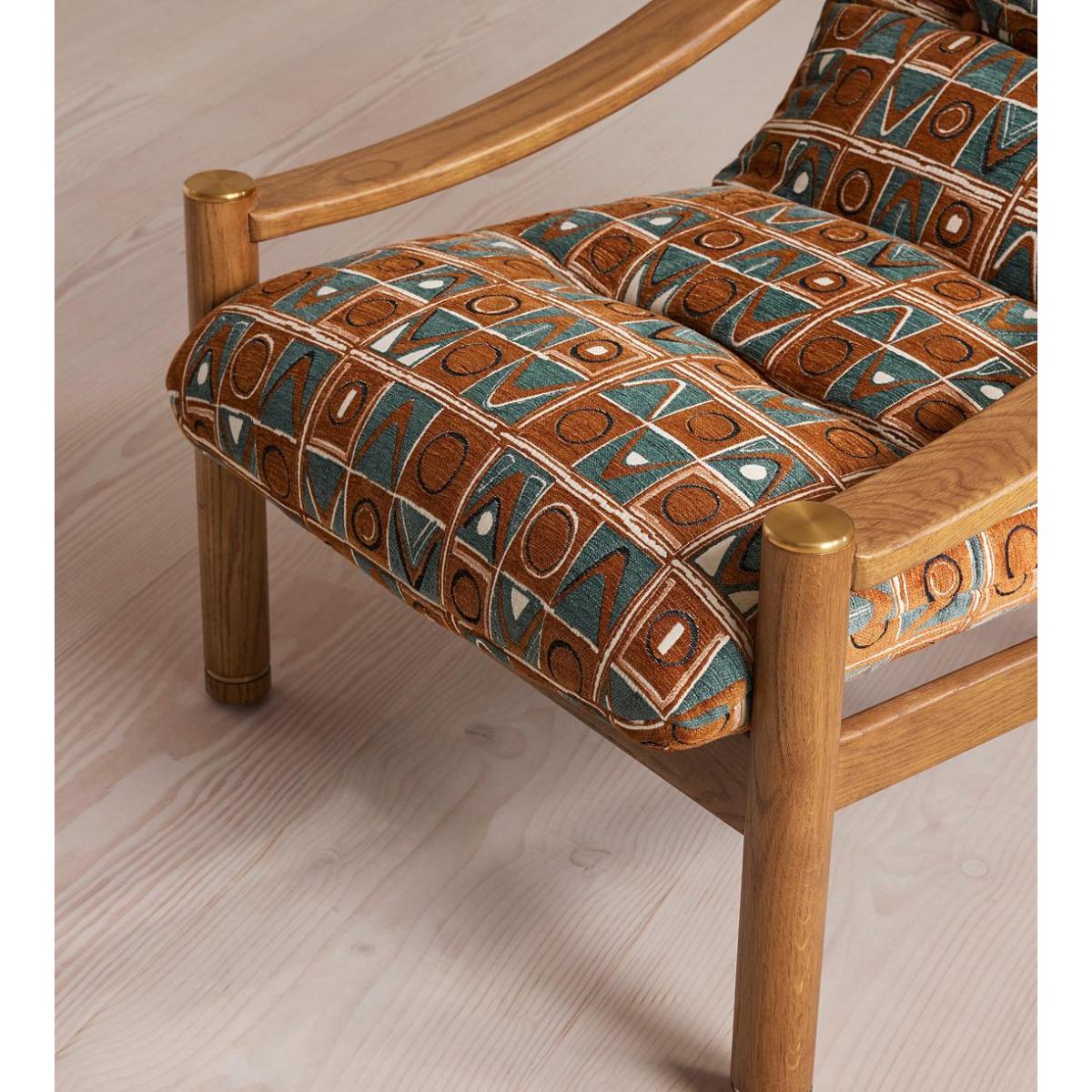 Karine Armchair, Lumi Jacquard – image 7