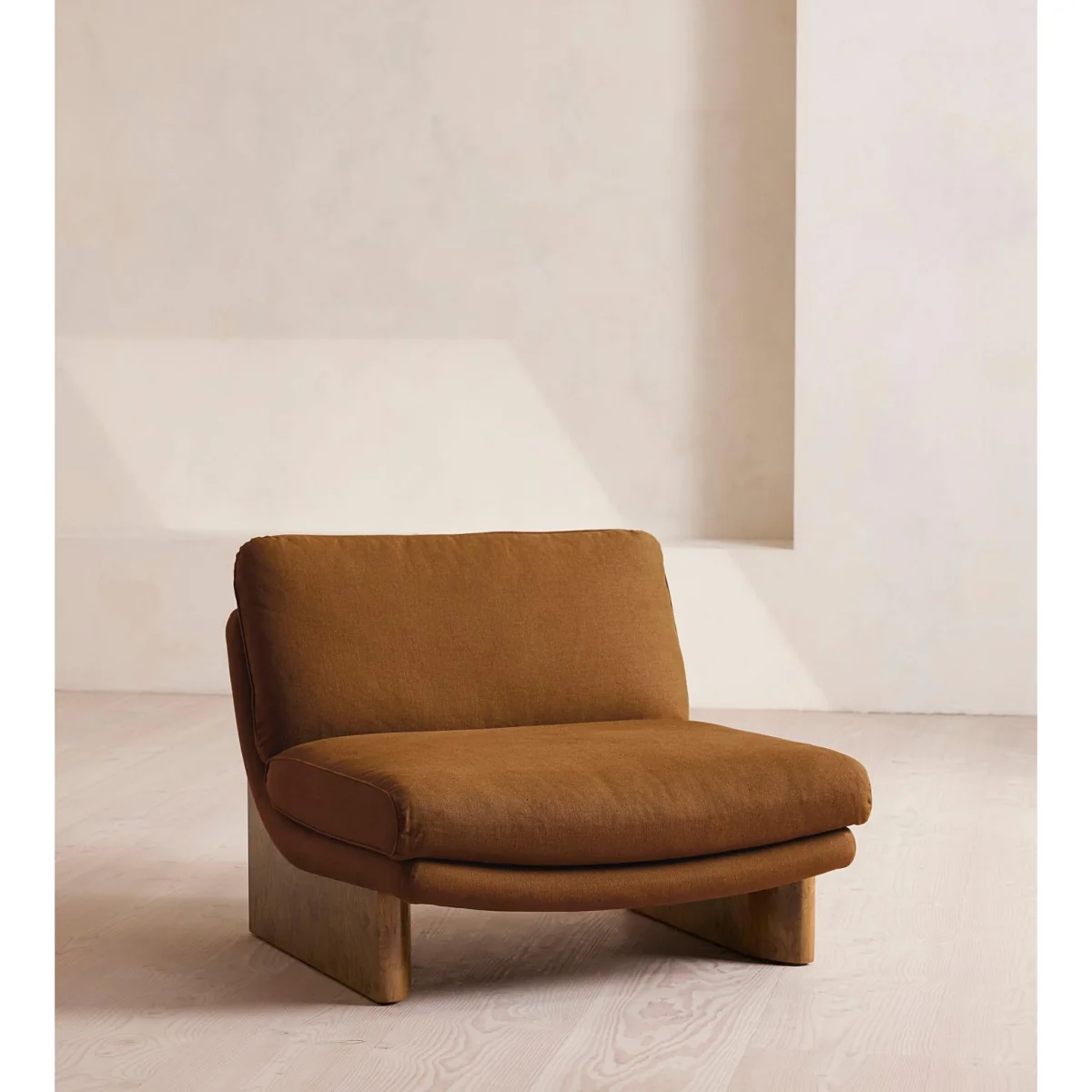 Tellis Chair, Linen, Terracotta, UK – image 2