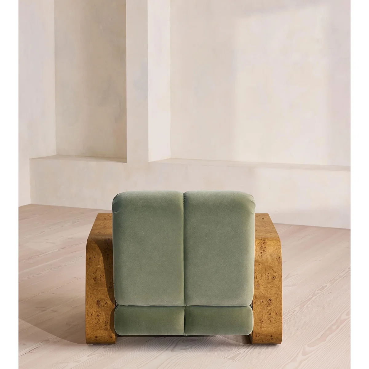 Blake Armchair, Velvet, Seafoam, UK – image 8