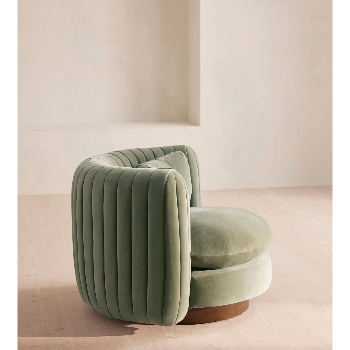 Vivienne Armchair, Velvet, Seafoam, UK – image 4