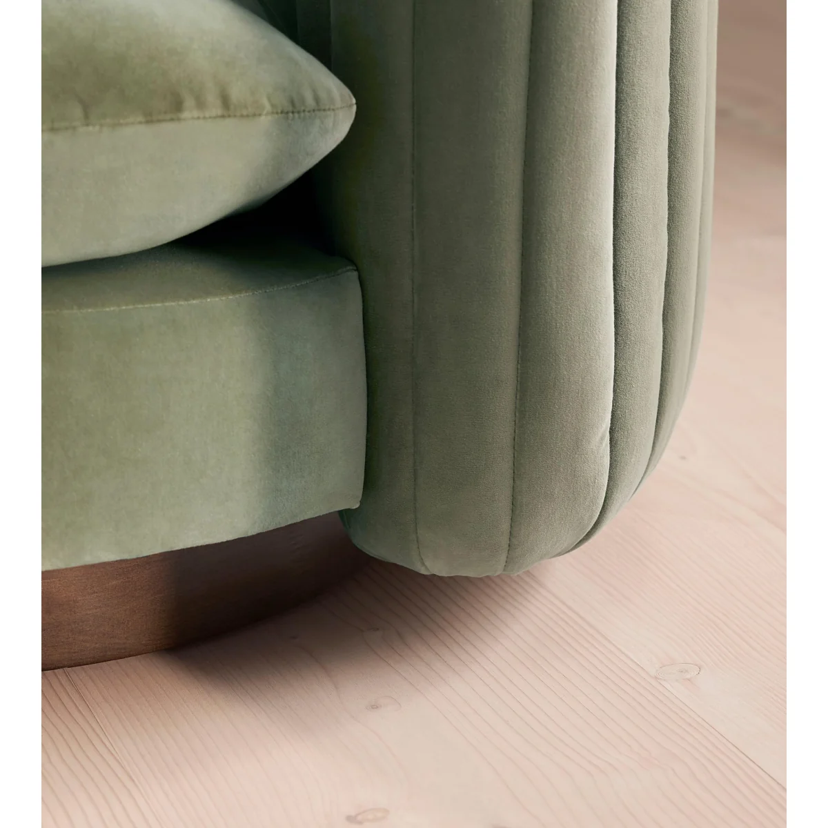 Vivienne Armchair, Velvet, Seafoam, UK – image 7