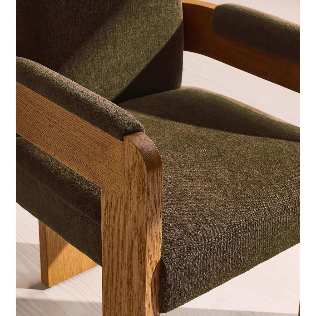 Emerson Dining Chair, Linen Chenille, Chocolate, UK – image 7