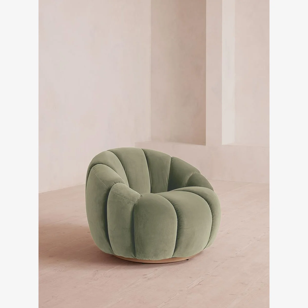 Garret Chair, Velvet, Seafoam, UK – image 1