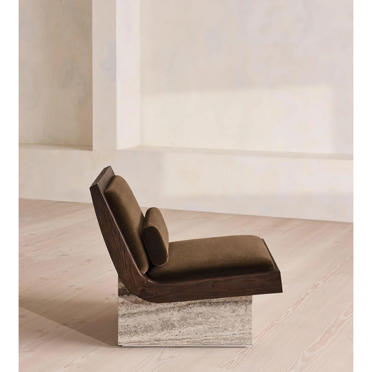 Danilo Armchair, Velvet, Chocolate UK – image 5