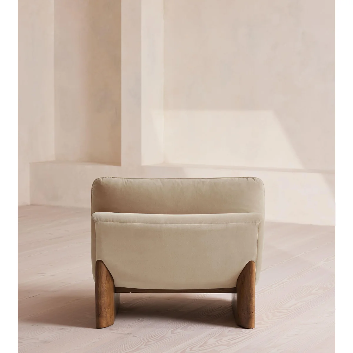 Tellis Chair, Velvet, Oyster, UK – image 5