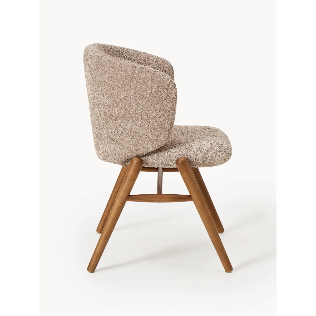 Upholstered Teddy Bouclé Dining Chair Kris – image 3