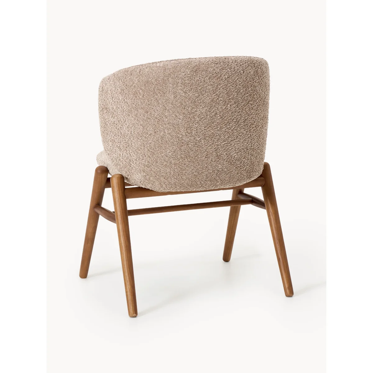 Upholstered Teddy Bouclé Dining Chair Kris – image 4