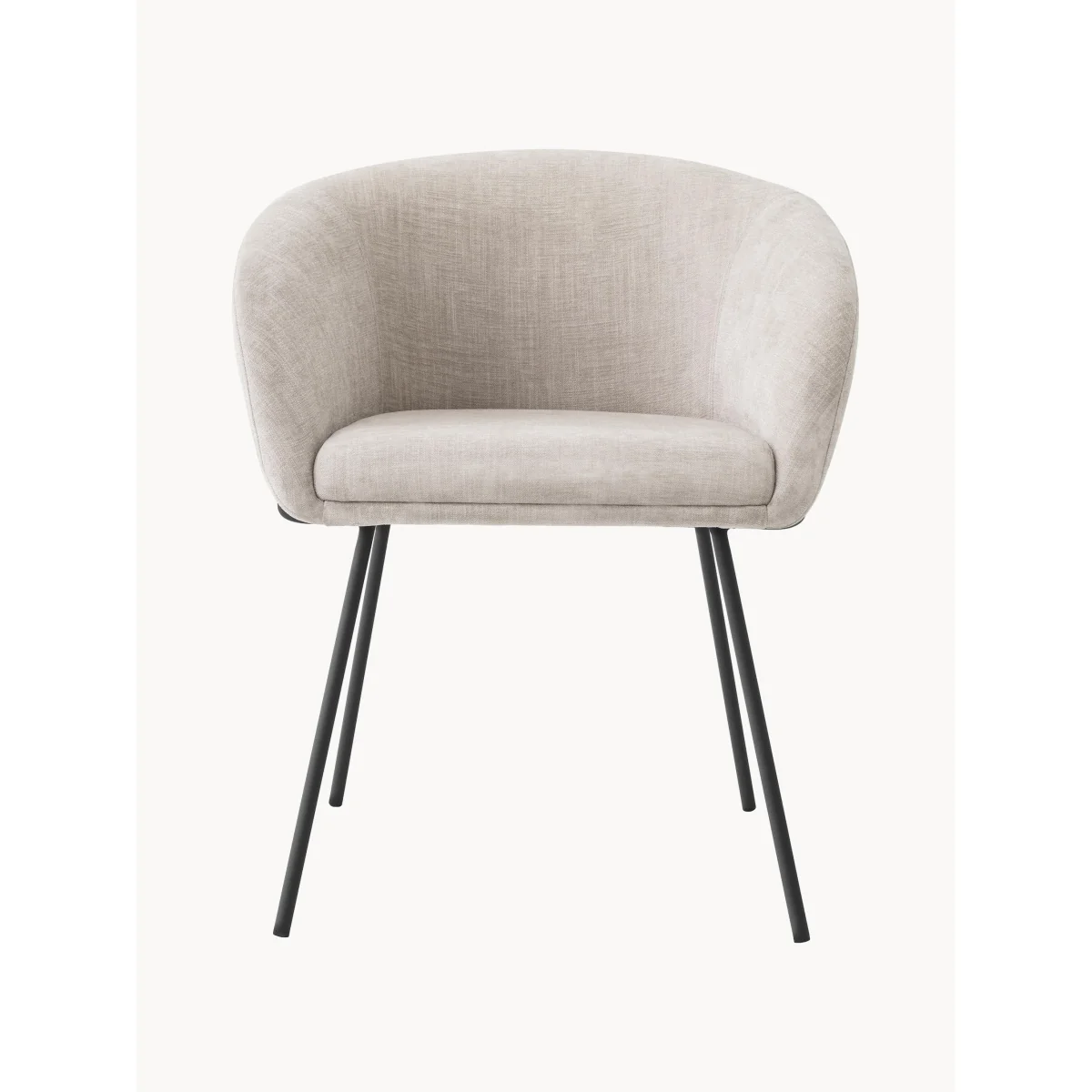 Upholstered Dining Chair Campus with Armrests – image 3