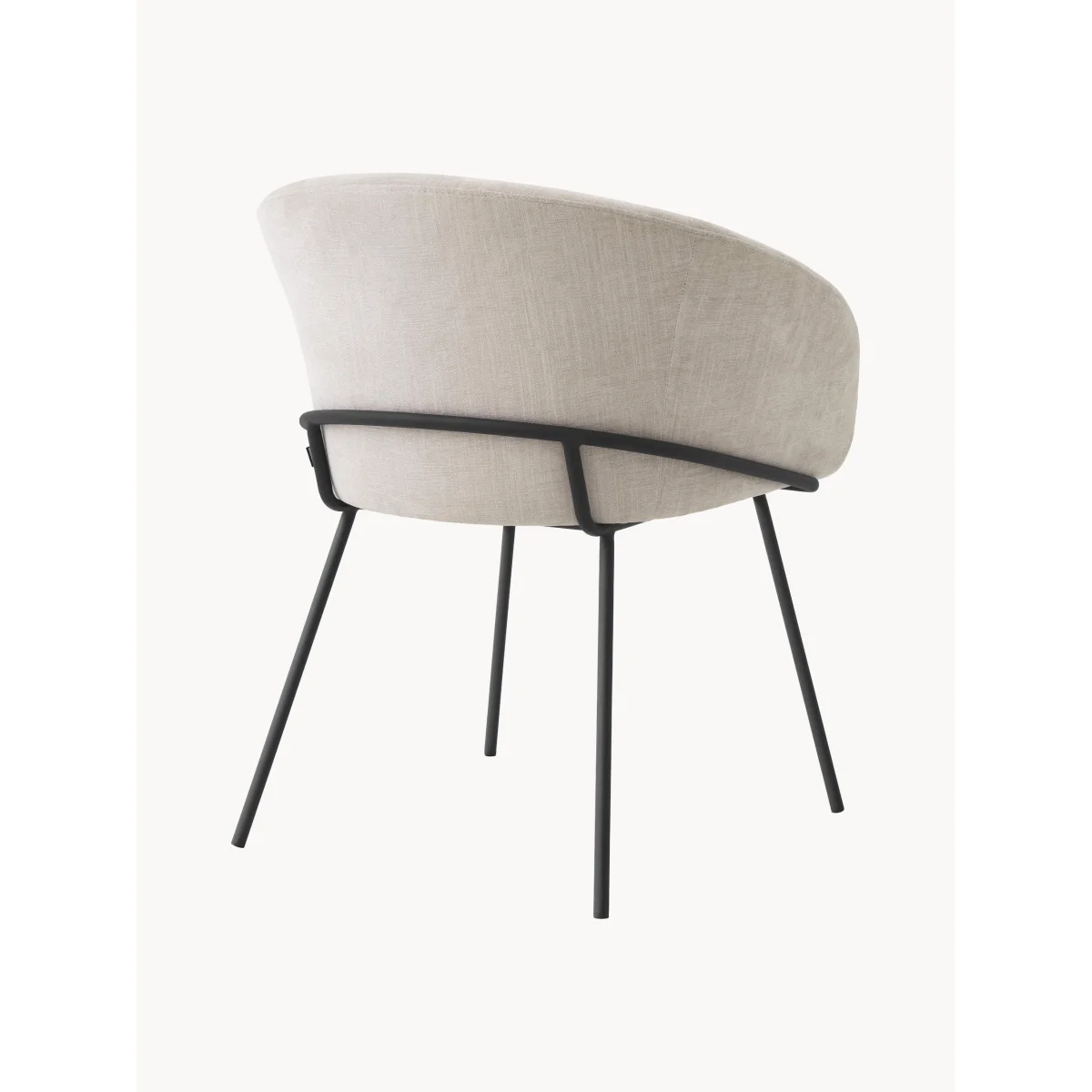 Upholstered Dining Chair Campus with Armrests – image 4