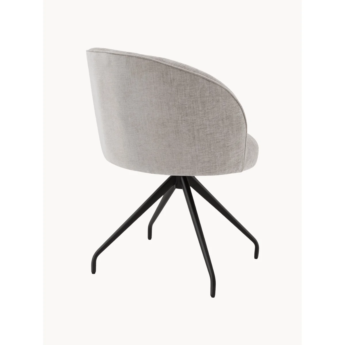Upholstered Swivel Dining Chair Masters with Armrests – image 4