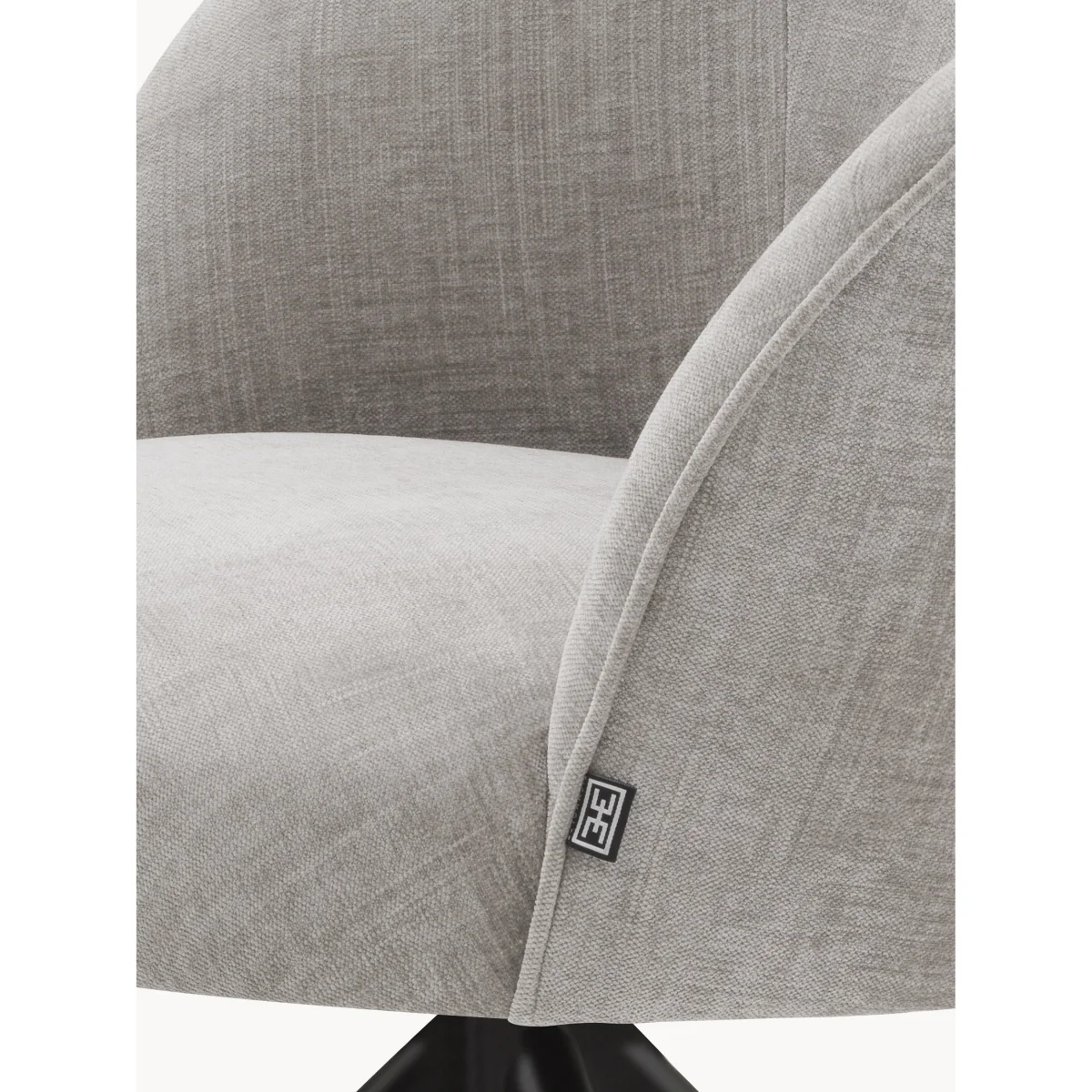 Upholstered Swivel Dining Chair Masters with Armrests – image 6