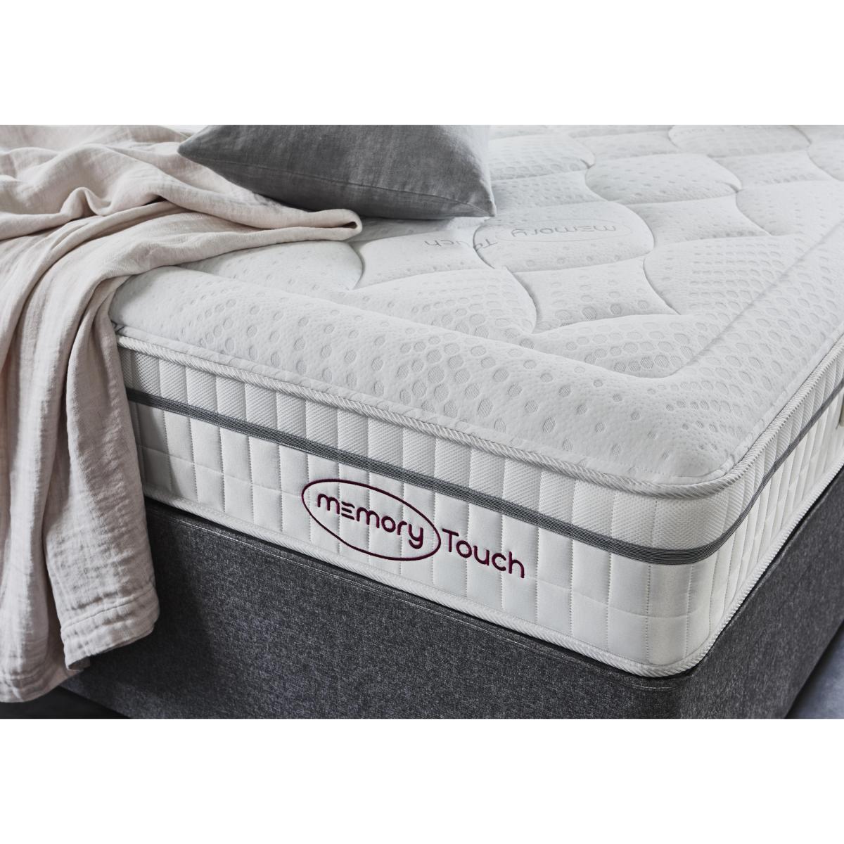 Sleepeezee - Memory Touch Ortho Side-lift Ottoman Divan Set - Single - Grey – image 3