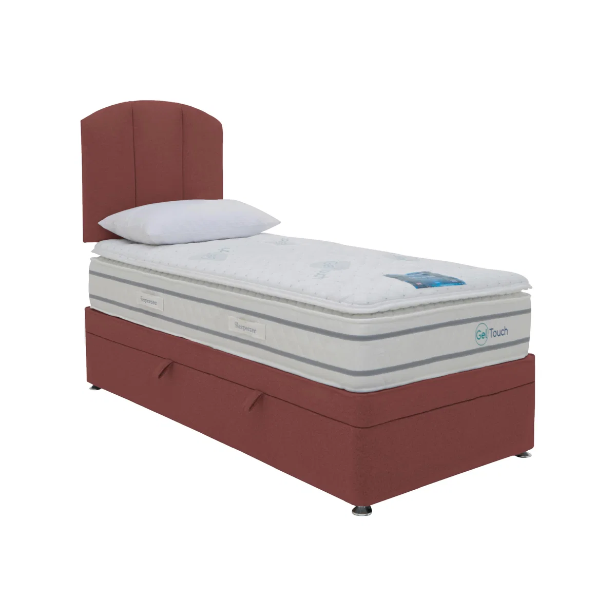 Sleepeezee - GelTouch 3000 Side-lift Ottoman Divan Set - Single – image 1