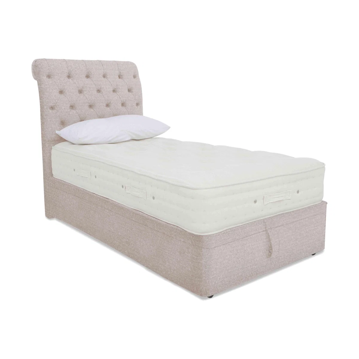Hypnos - Luxury Firm 3 Ottoman Divan Set - Single - Maestro Orchid