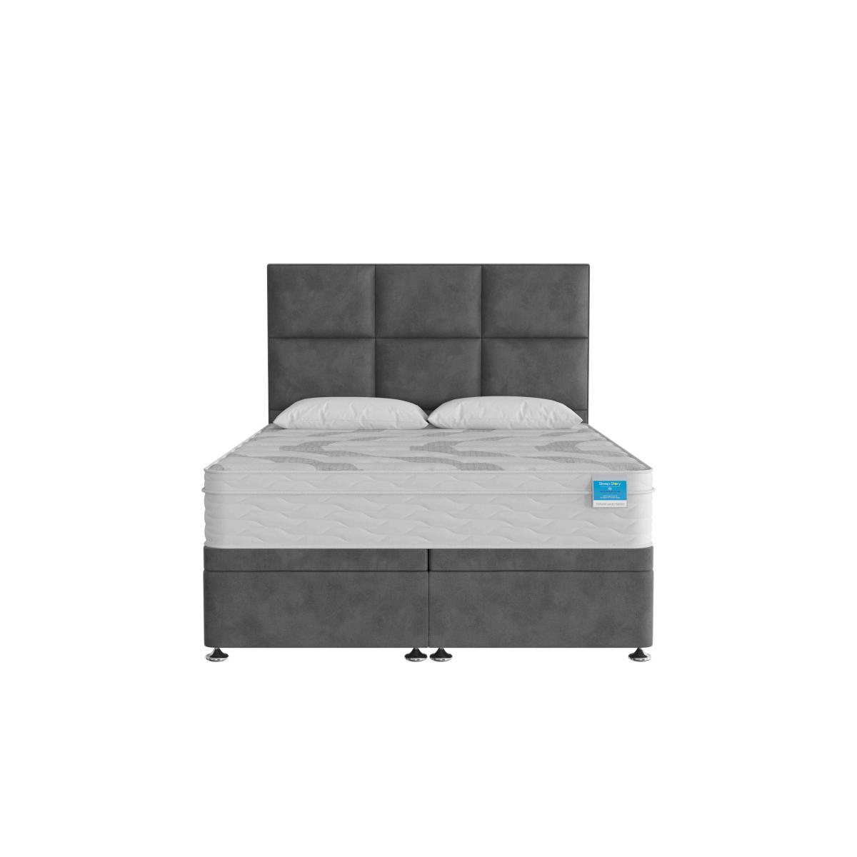 Sleep Story - Natural Luxury Hybrid Power Ottoman Divan Set - Single - Plush Atlantic – image 2